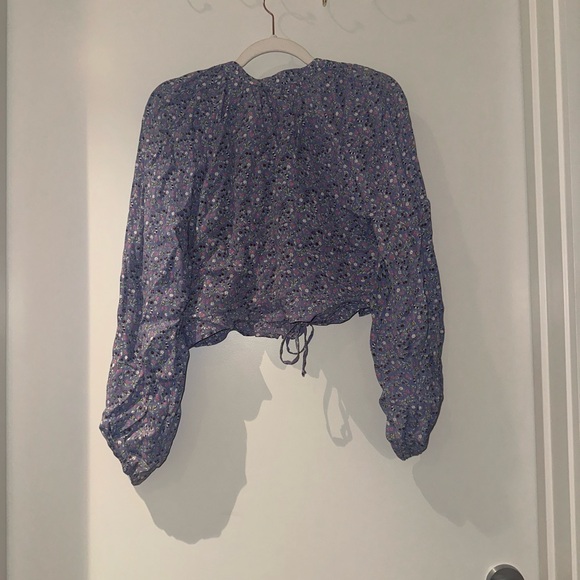 Madewell x Christy Dawn Josephine Peasant Top in Floral Heyday - Picture 7 of 7